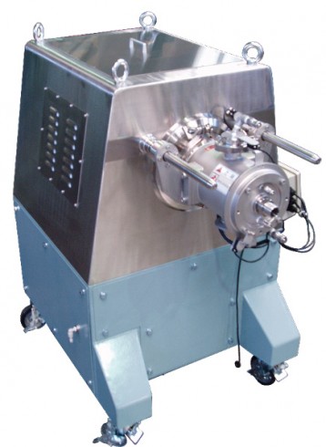 Fine particle production of raw materials